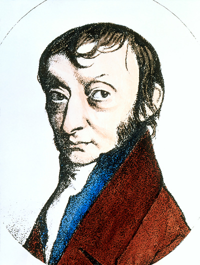 Portret Amadea Avogadra, talijanskog fizičara