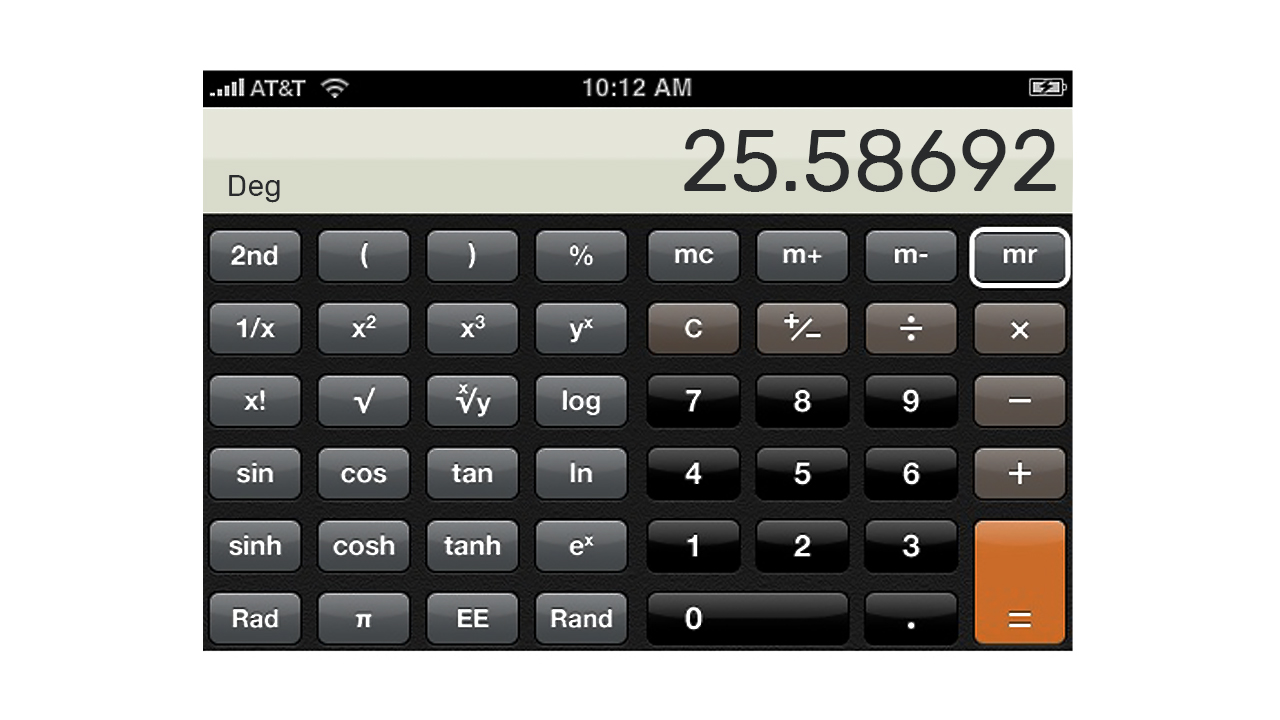 Na znanstvenom kalkulatoru treba uočiti tipke na kojima piše sin, cos i tan.