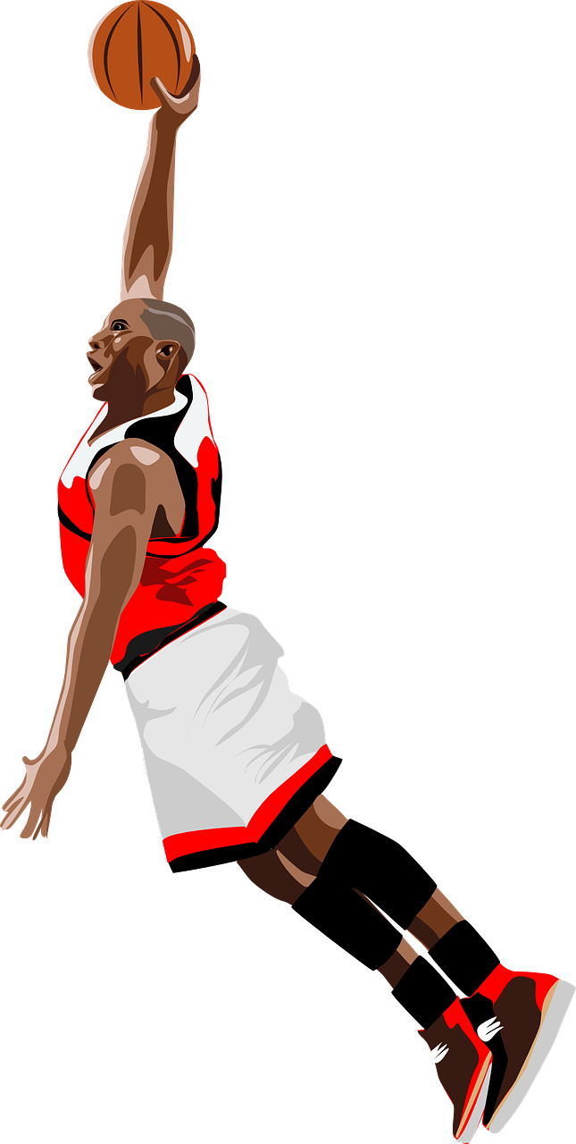 Ilustracijom je prikazan košarkaš.