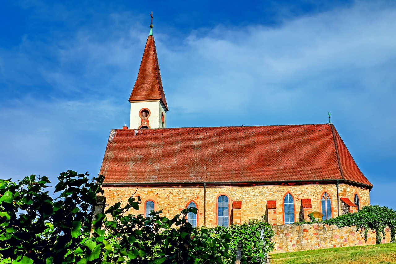 Slikom je prikazana crkva.