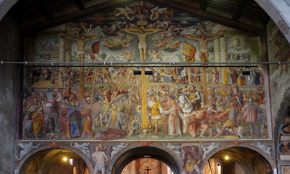 Slika prikazuje crkvu Santa Maria degli Angeli u Luganu.