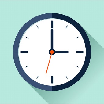 Ilustracijom je prikazan analogni sat koji pokazuje da je 15.00 sati.