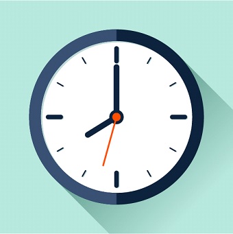 Ilustracijom je prikazan analogni sat koji pokazuje da je 20.00 sati.