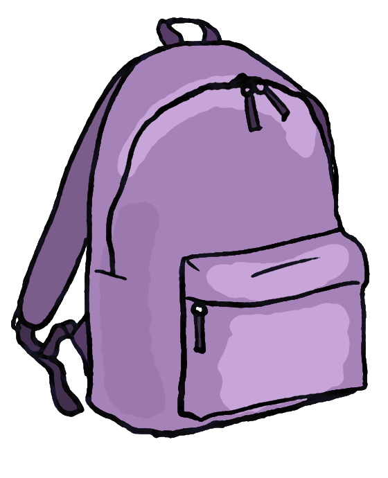 Ilustracijom je prikazana školska torba.