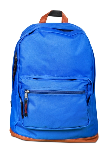 Slikom je prikazana plava torba.