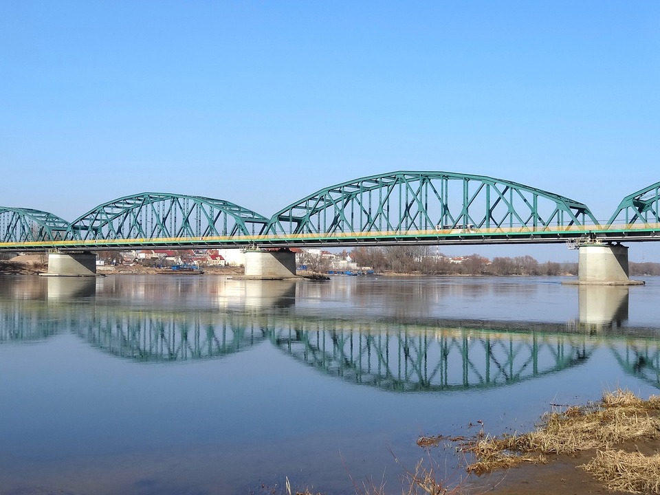 Na slici je most Fordonski u Poljskoj.