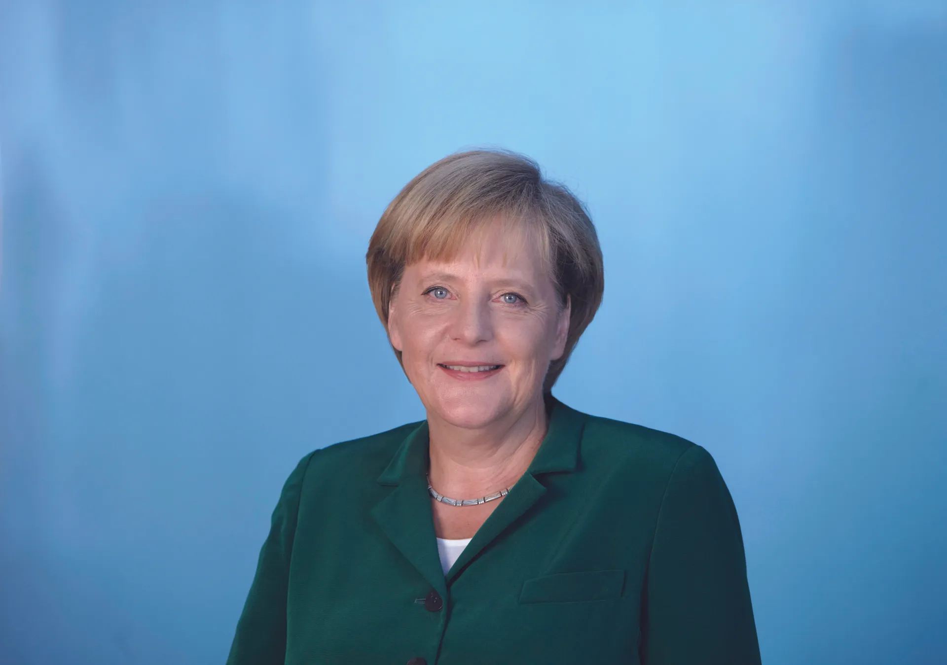 Slika prikazuje njemačku kancelarku Angelu Merkel.