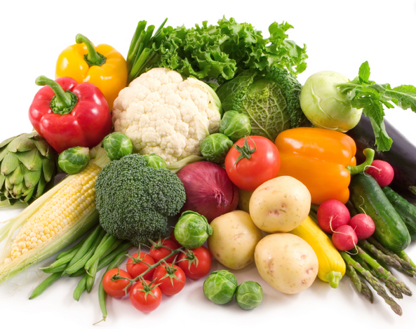 Na slici je prikazano povrće.