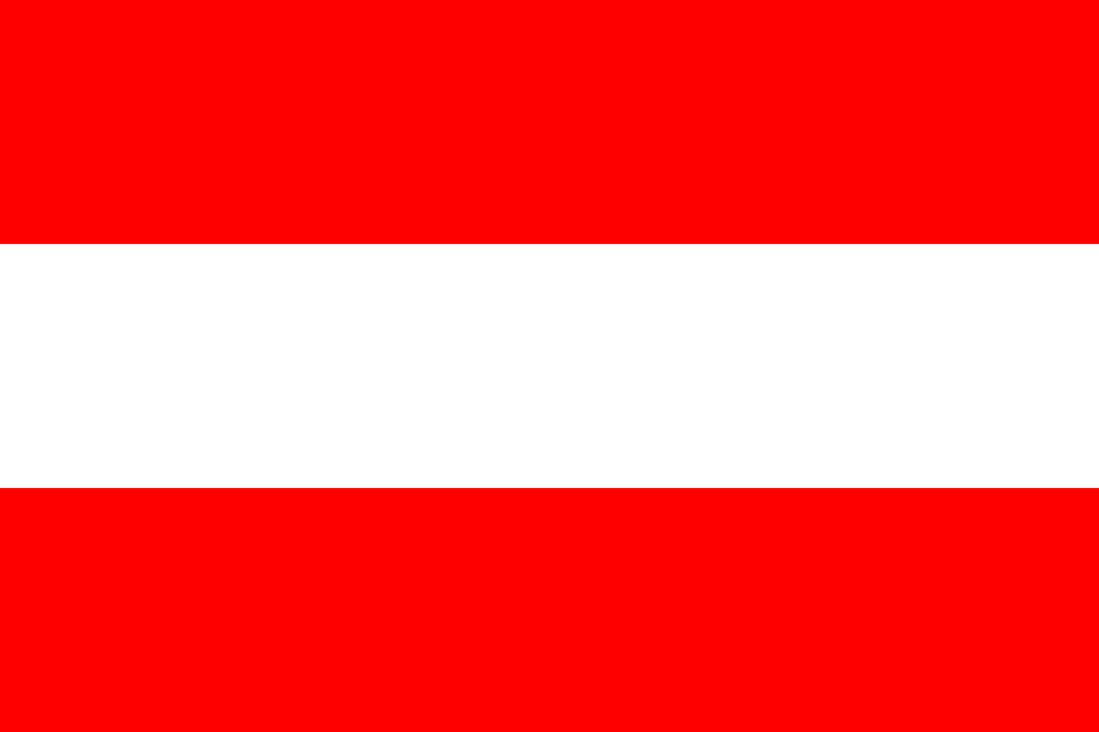 Slika prikazuje nacionalnu zastavu Austrije.
