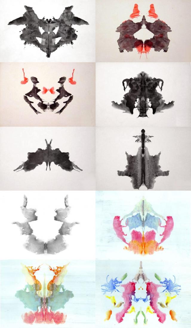 10 slika Rorschachovog testa