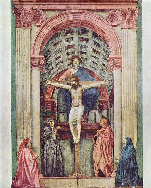 Sveto trojstvo (Masaccio), 1425.