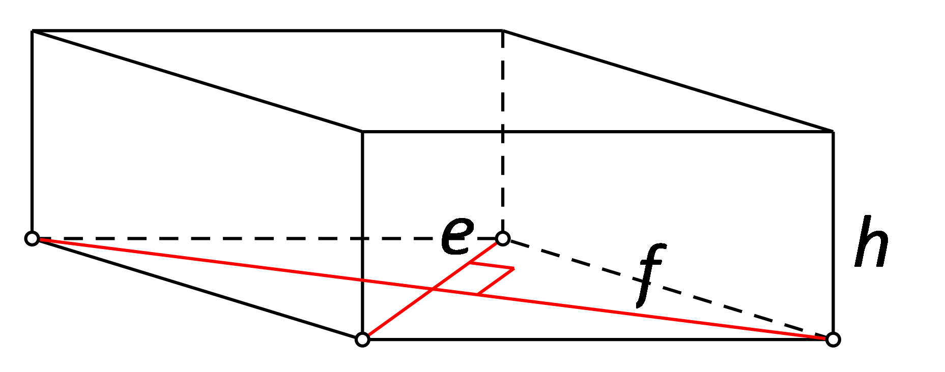 Slika prikazuje kolač oblika četverostrane prizme kojoj je baza romb.