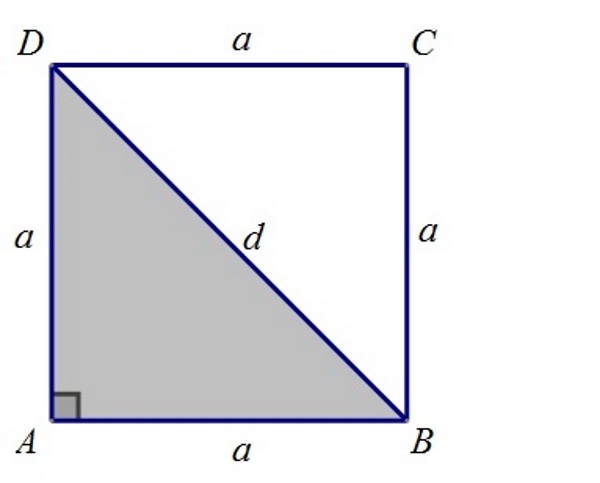 Kvadrat s jednom dijagonalom