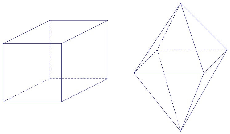 kocka i oktaedar