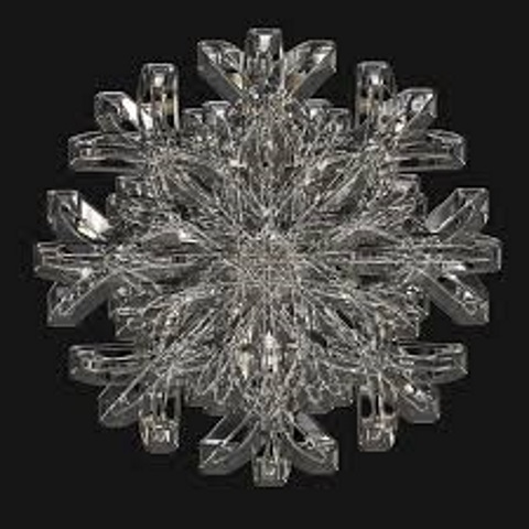 Slika prikazuje strukturu kristala.