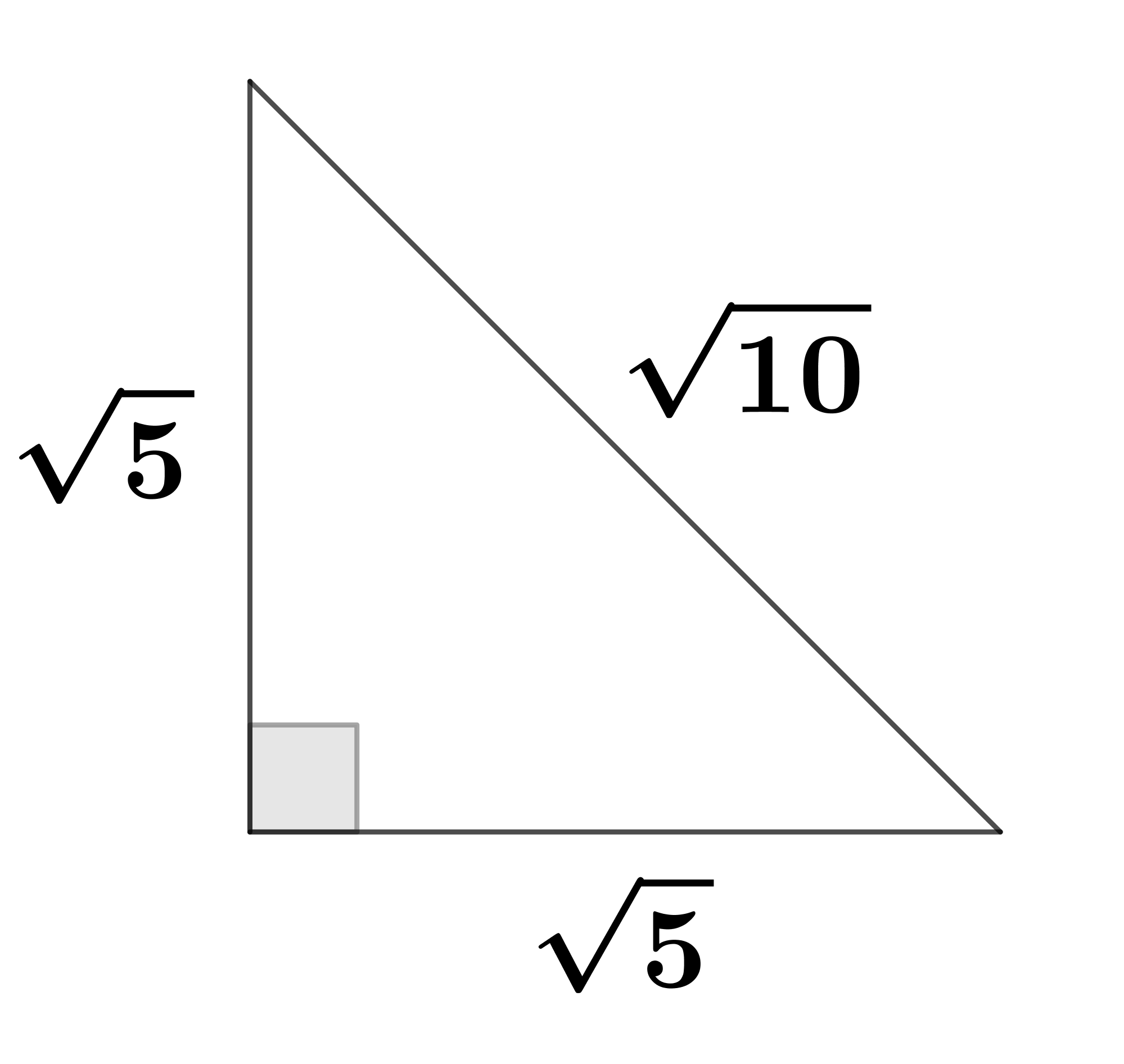 Na slici je prikazan pravokutni jednakokračni trokut