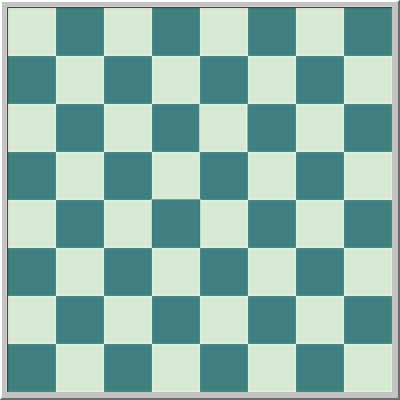 Slika prikazuje šahovsku ploču